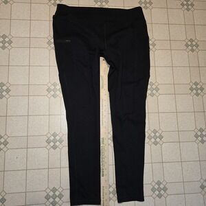 Carhartt Womens Force Utility‎ Black Fitted Leggings Size Large 12/14